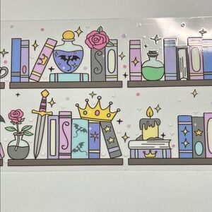 Dark Fairytale Cup Decal (22)